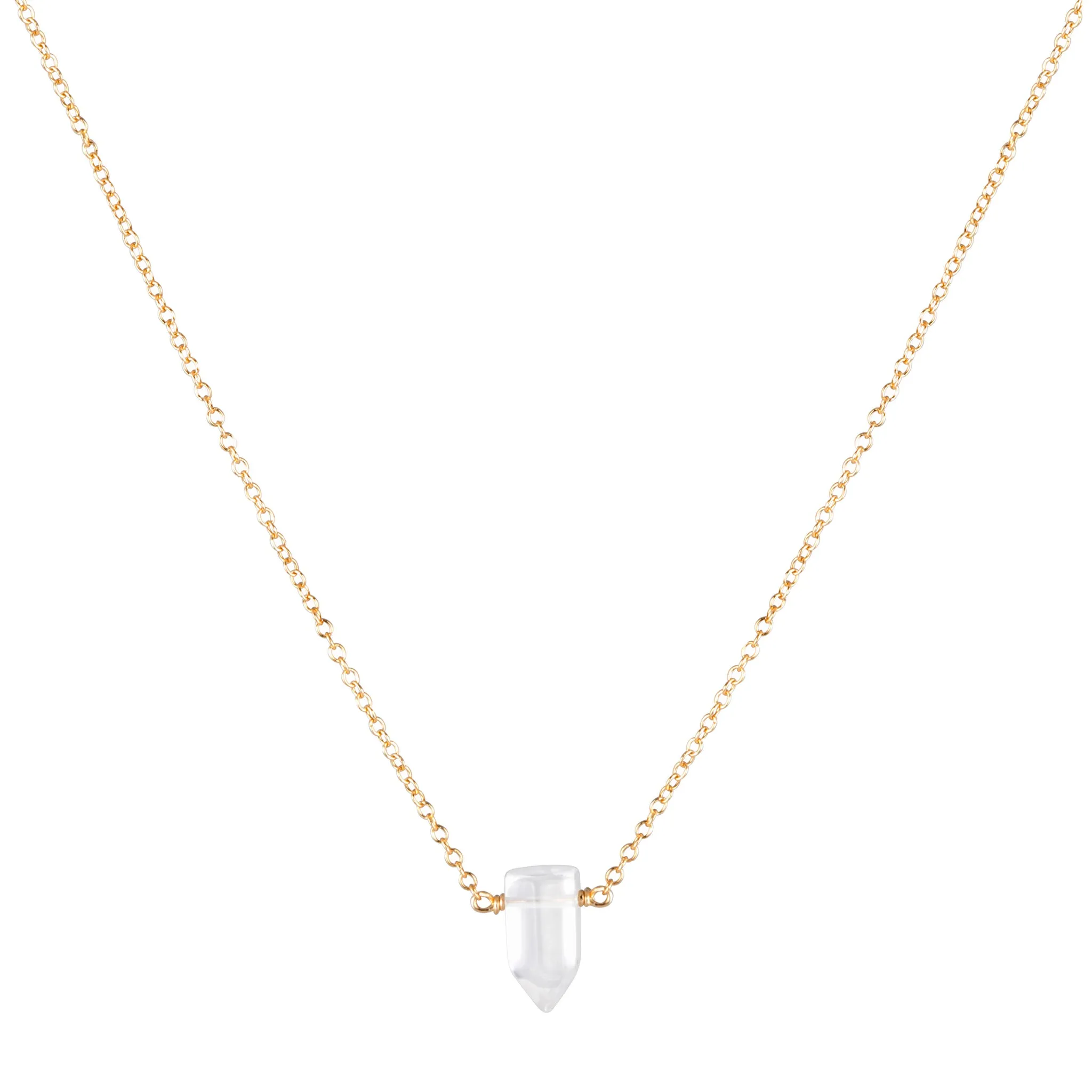 Teeny Tiny Master Healer Necklace | Gold