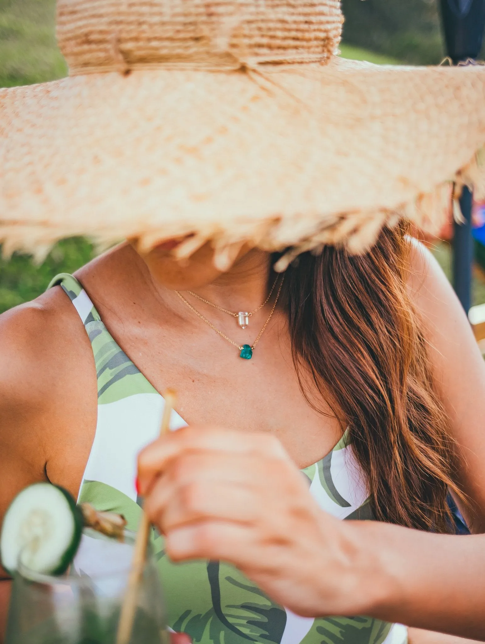 Teeny Tiny Master Healer Necklace | Gold