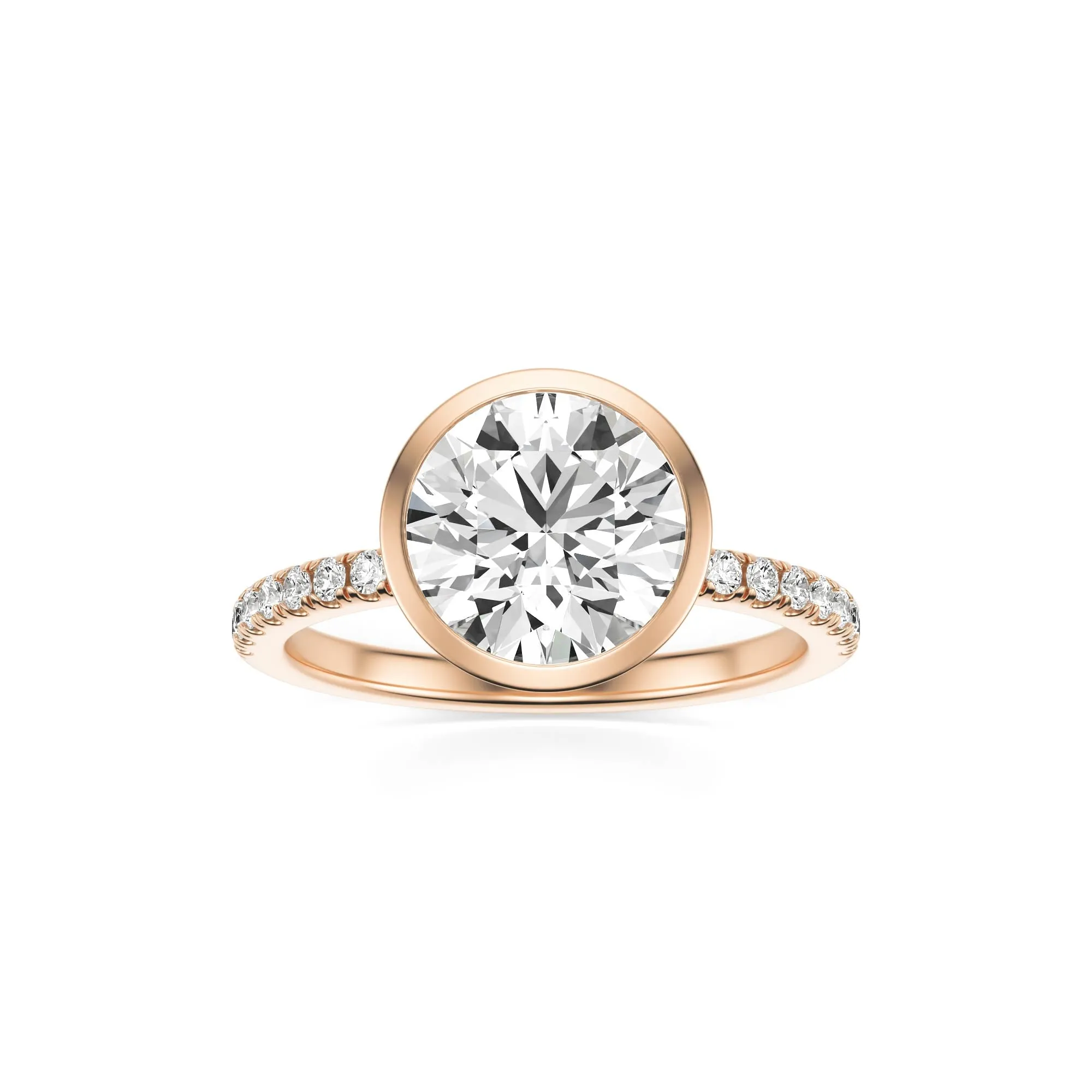 The Round Bezel Pavé