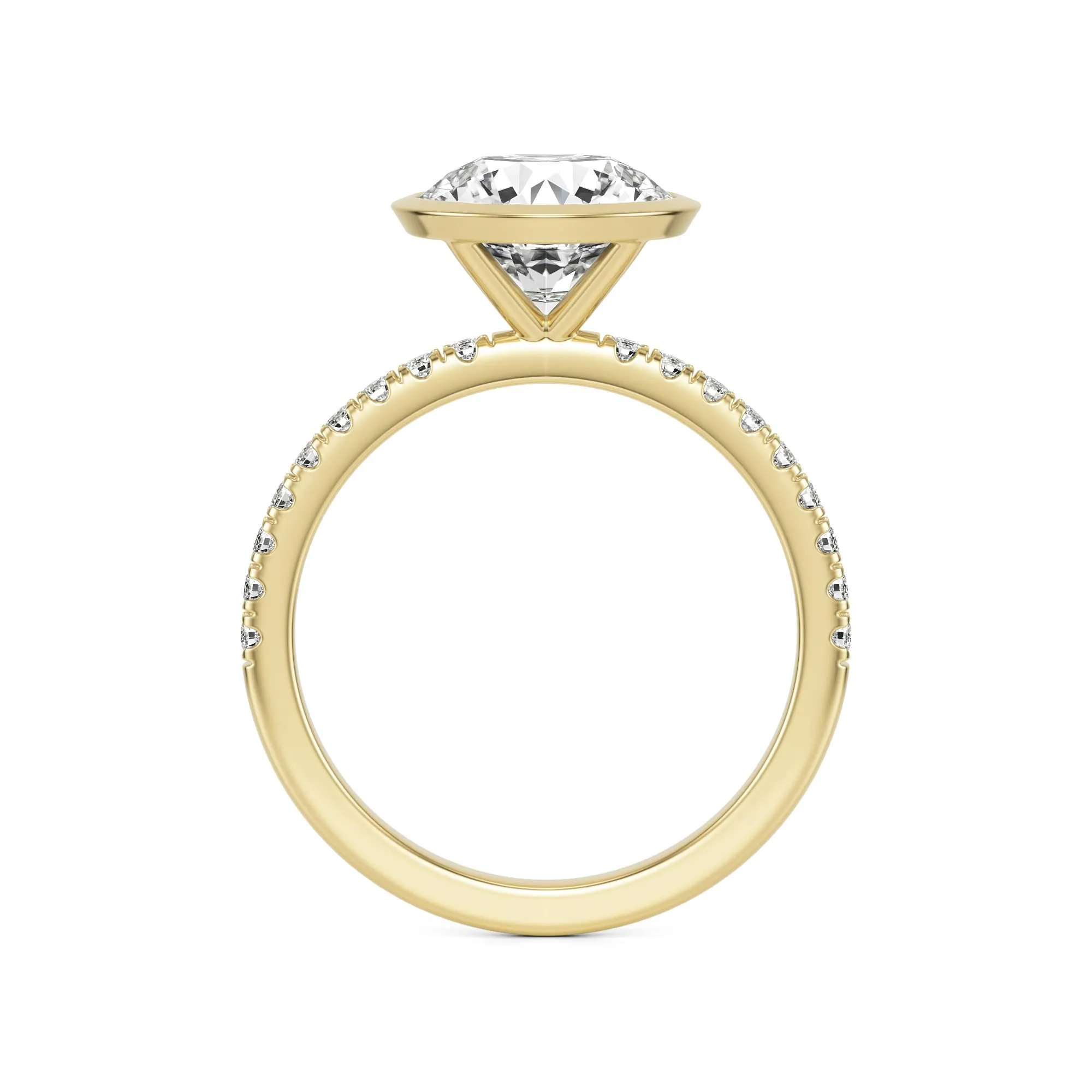 The Round Bezel Pavé