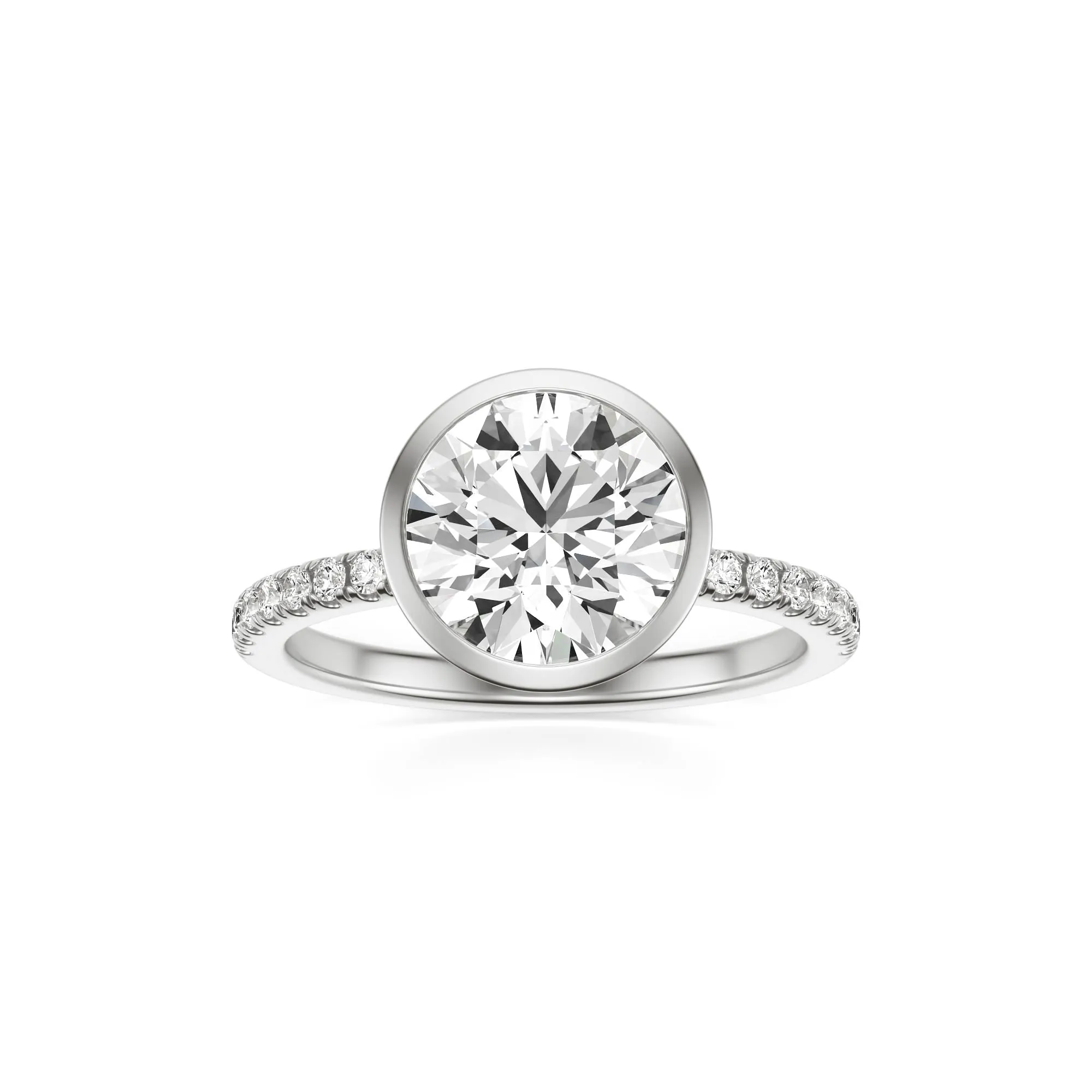 The Round Bezel Pavé