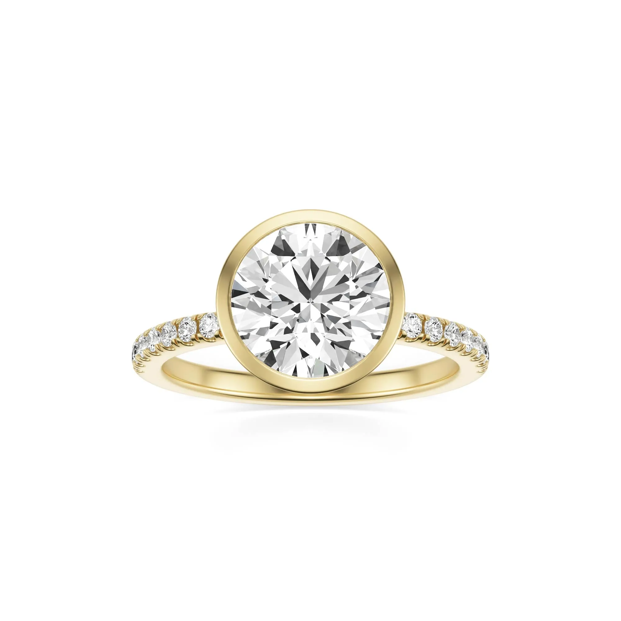 The Round Bezel Pavé