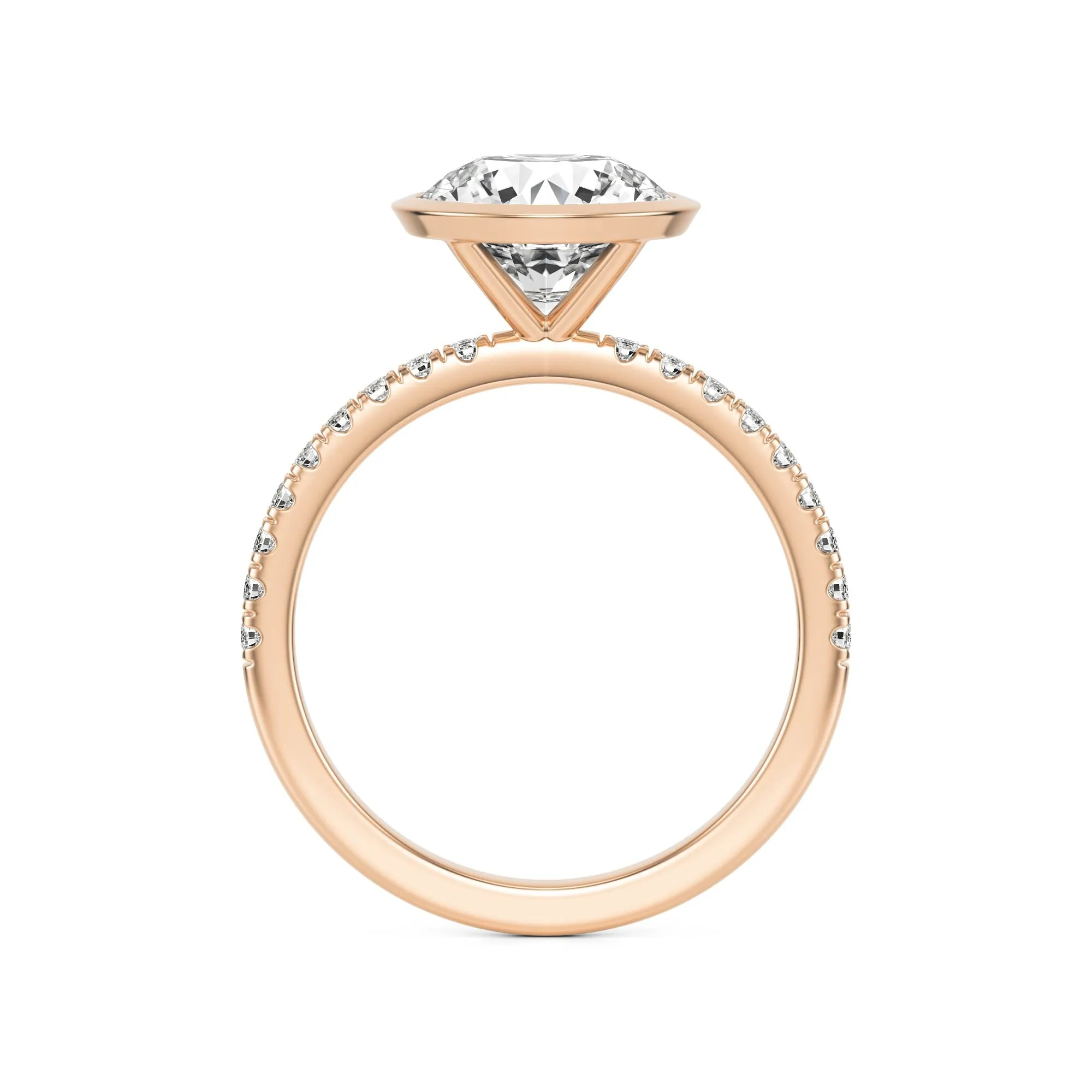 The Round Bezel Pavé