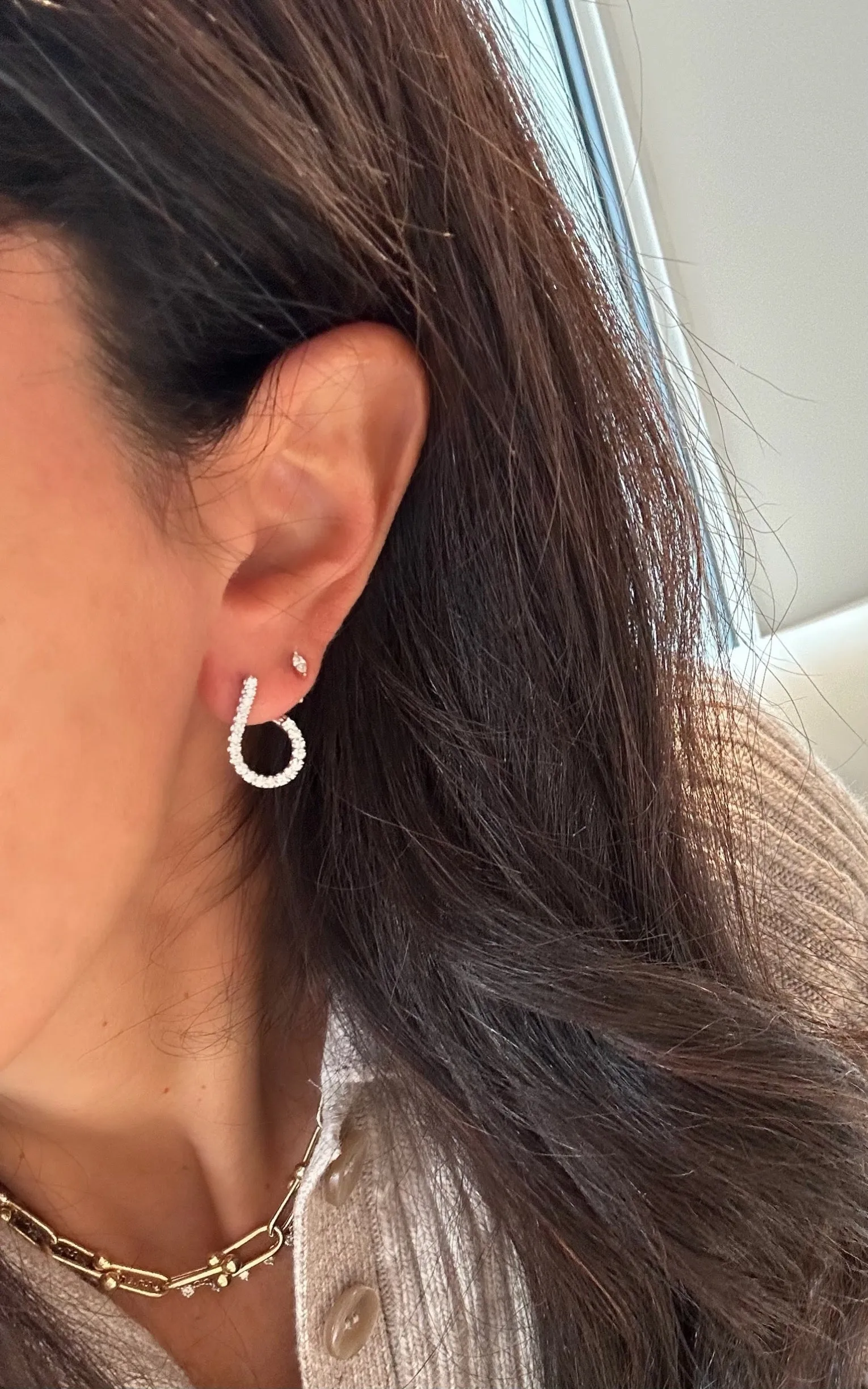 The Sabine Diamond Earrings