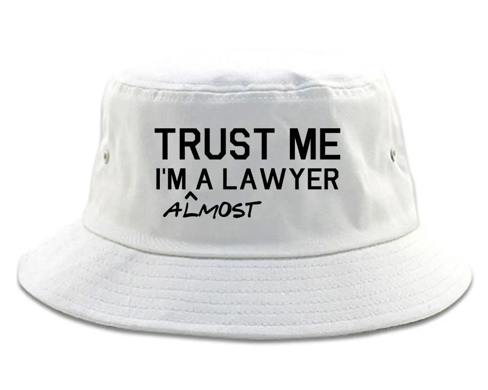 Trust Me Im Almost A Lawyer Law Student Mens Bucket Hat