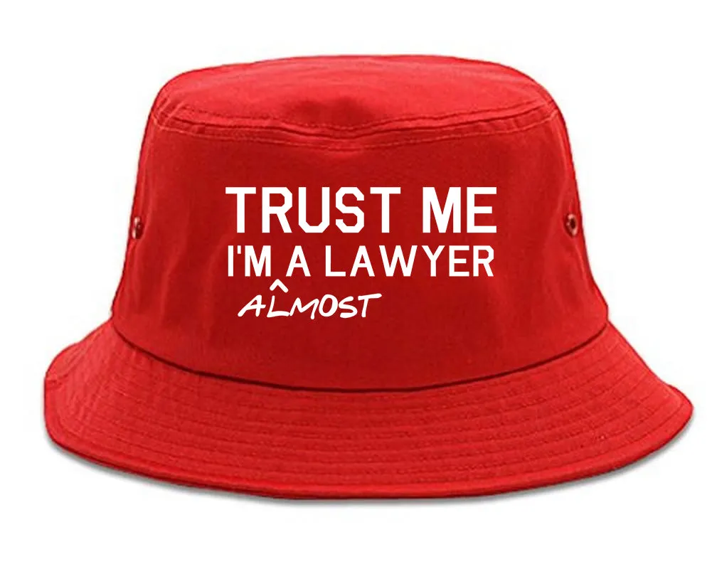 Trust Me Im Almost A Lawyer Law Student Mens Bucket Hat
