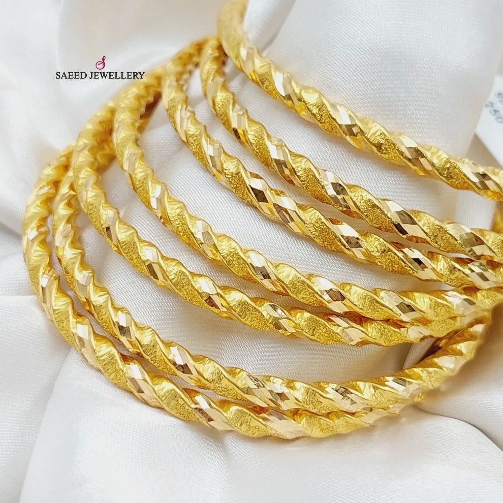 Twisted Hollow Bangle