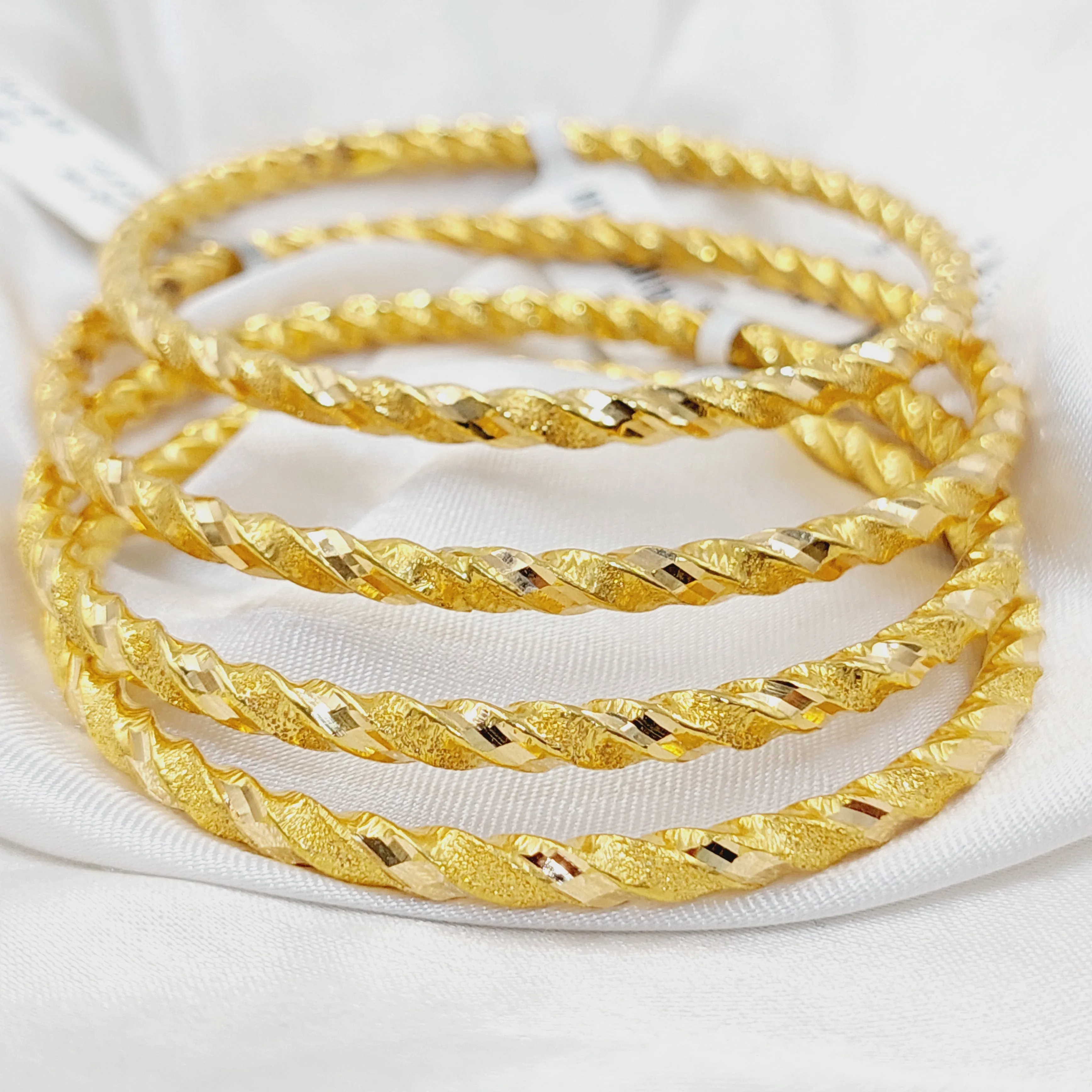 Twisted Hollow Bangle