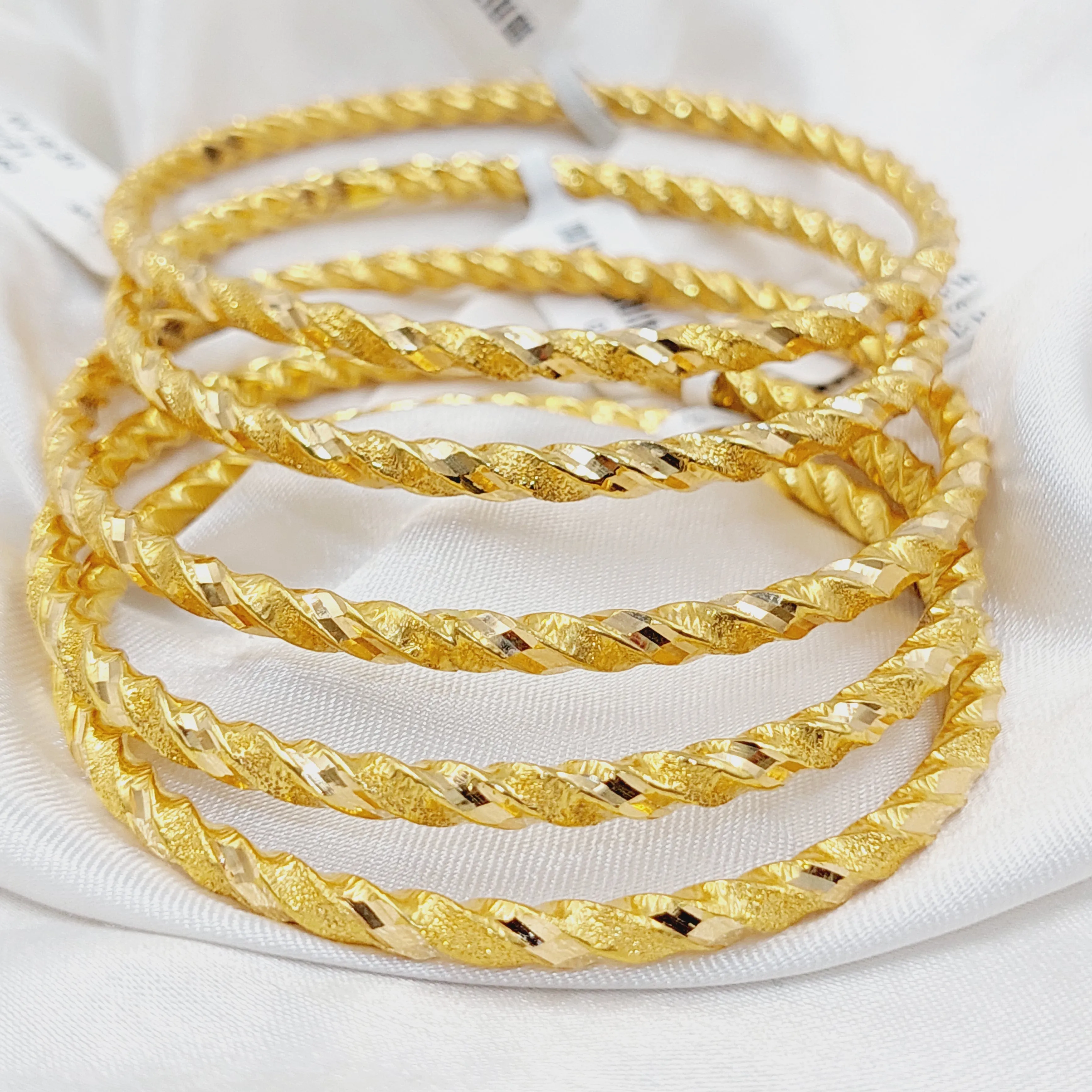 Twisted Hollow Bangle