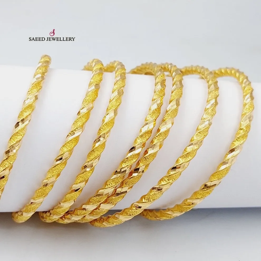 Twisted Hollow Bangle