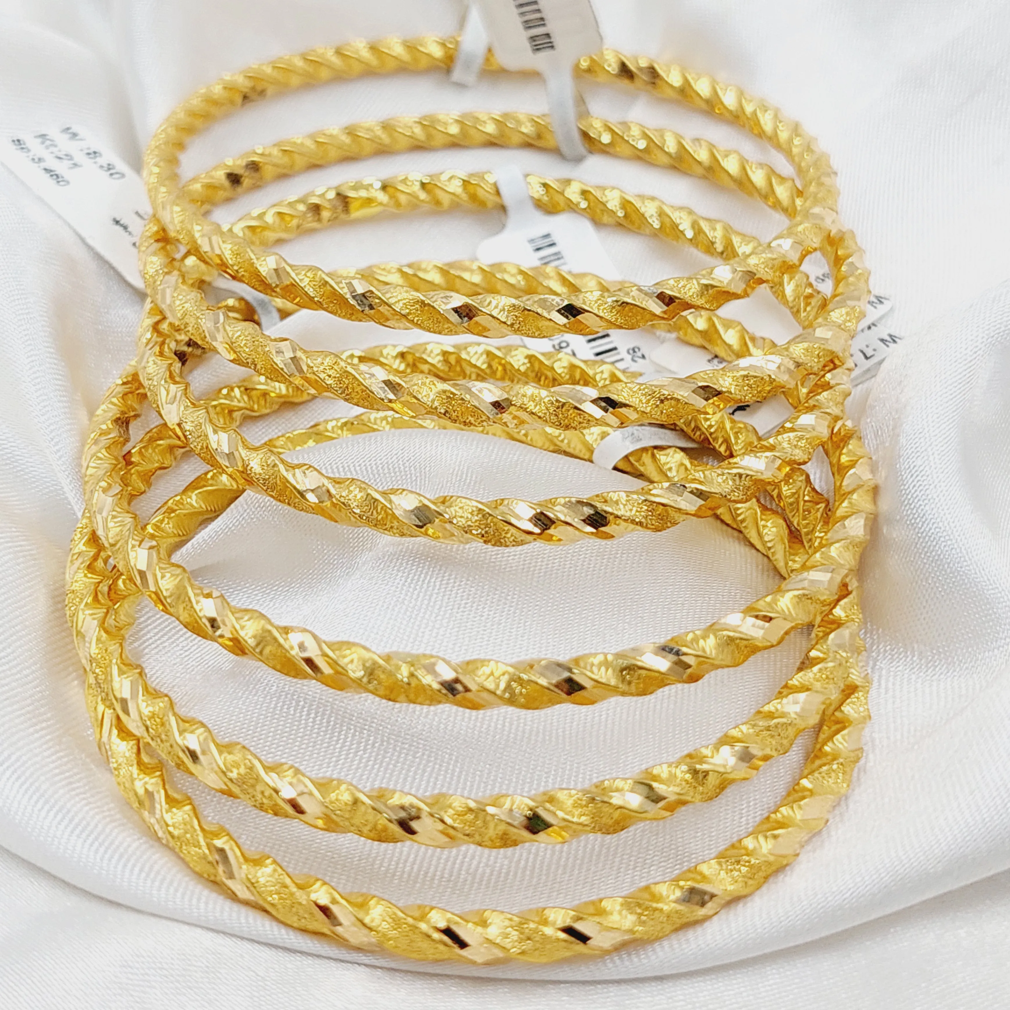 Twisted Hollow Bangle