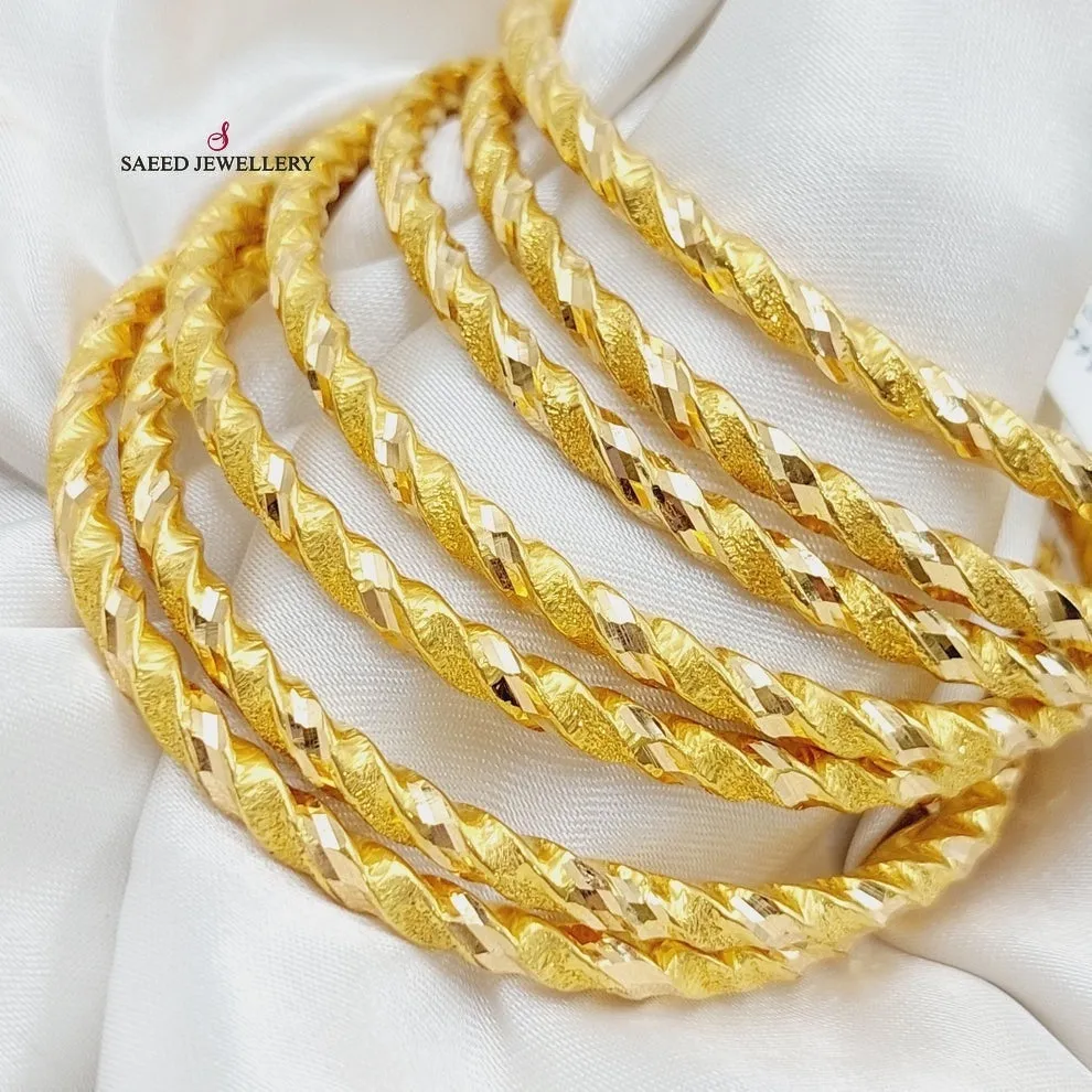 Twisted Hollow Bangle