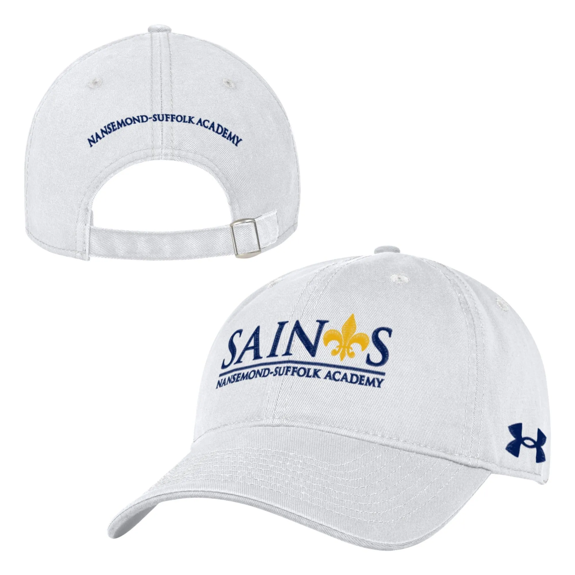 UA Adult Washed Performance Cotton Hat - Saints