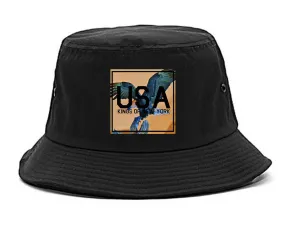 USA Bald Eagle America Bucket Hat