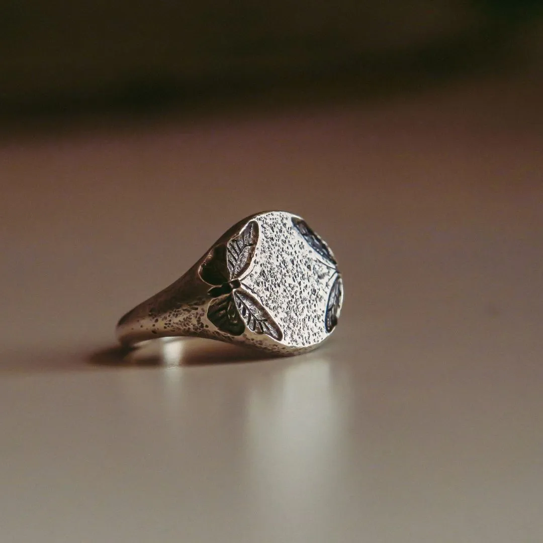 Wasted Talent X The Hunt NYC Signet Ring - .925 Sterling Silver