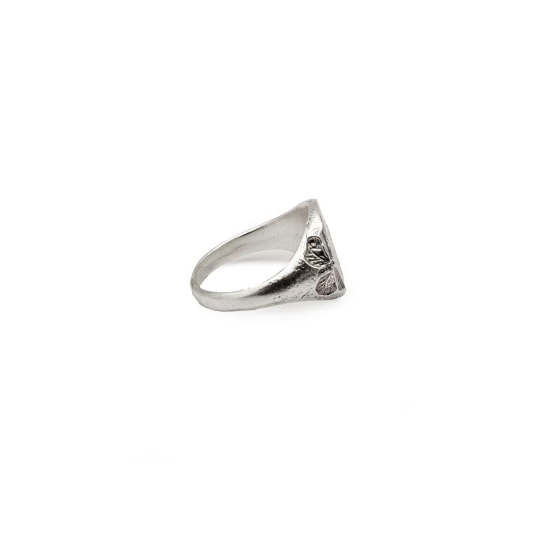Wasted Talent X The Hunt NYC Signet Ring - .925 Sterling Silver