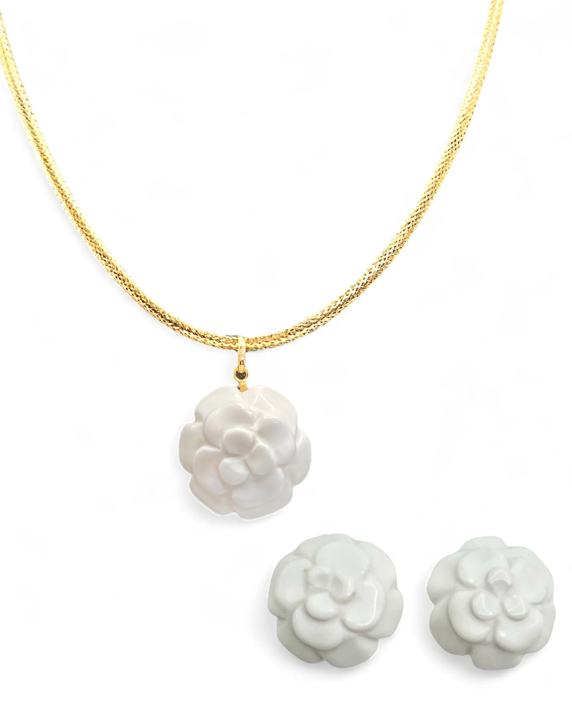 WHITE AGATE SET