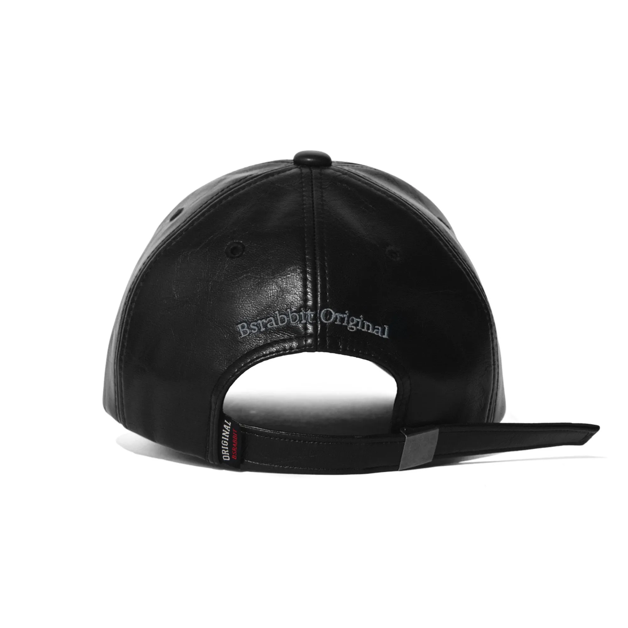 WORLDWIDE CAP VINTAGE LEATHER BLACK