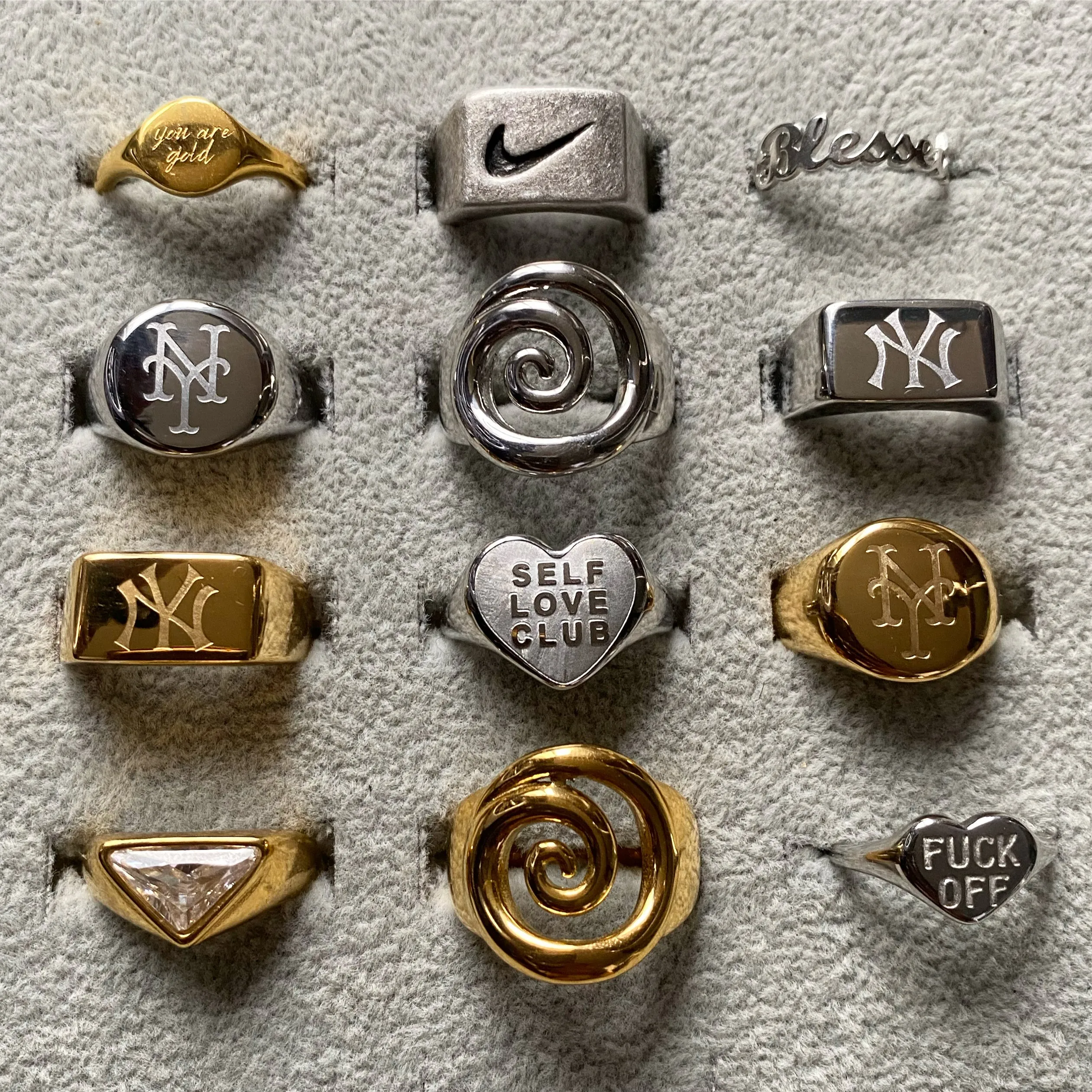 You Are Gold Signet Ring
