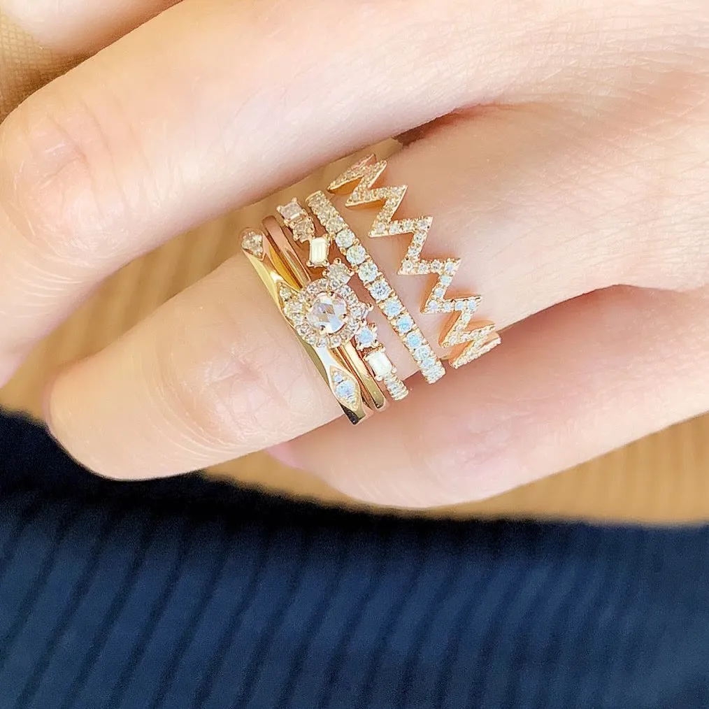 Zigzag Ring